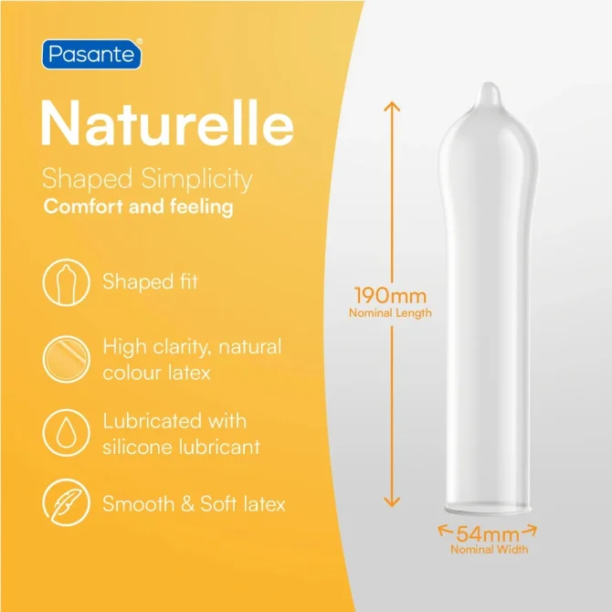 Pasante kondomy Naturelle 2 ks