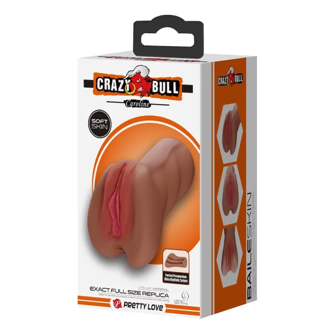 Crazy Bull masturbátor Caroline - tan