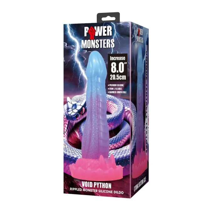 Void Python fantasy dildo růžovo-modré