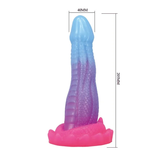 Void Python fantasy dildo růžovo-modré