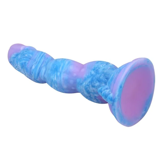 Alien Fantasy dildo fialovo-modré