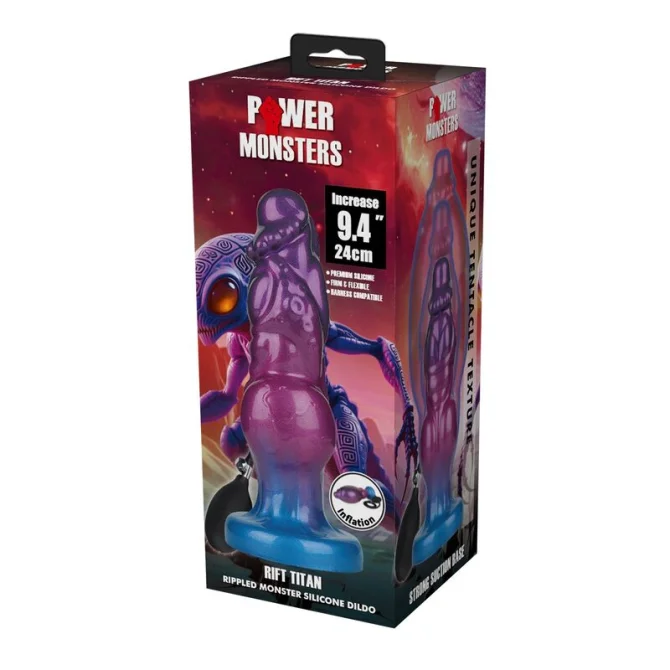 Rift Titan Bicolor nafukovací dildo