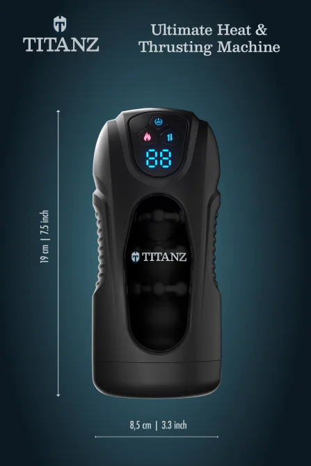 TITANZ Ultimate Heat and Thrusting masturbátor