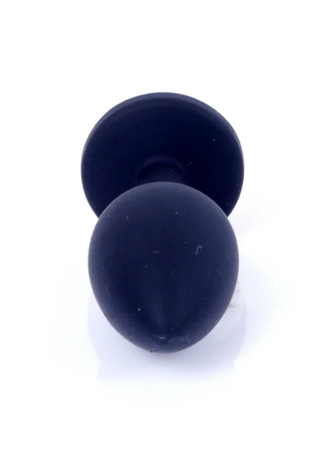 MyLove silikonový anální kolík s kamínkem S růžový