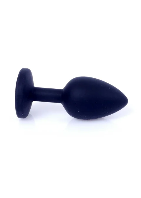 MyLove silikonový anální kolík s kamínkem S růžový