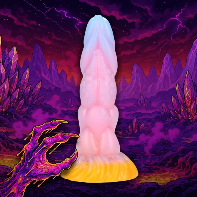 Rainbow Canine dildo - růžová
