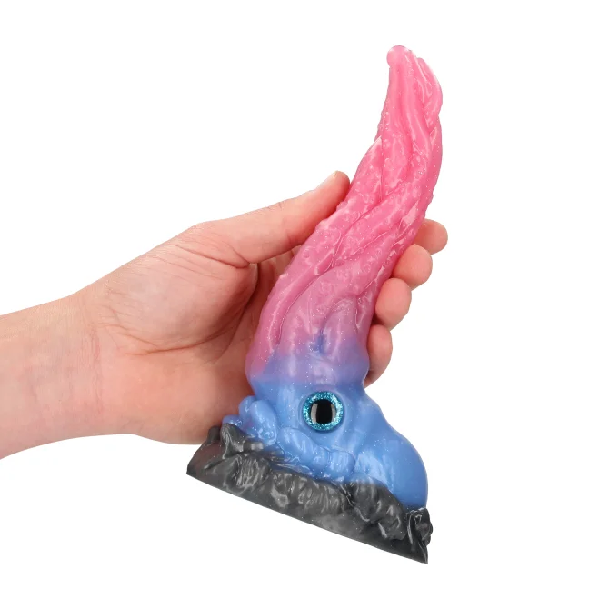 Kraken's Lick dildo - modro-růžová