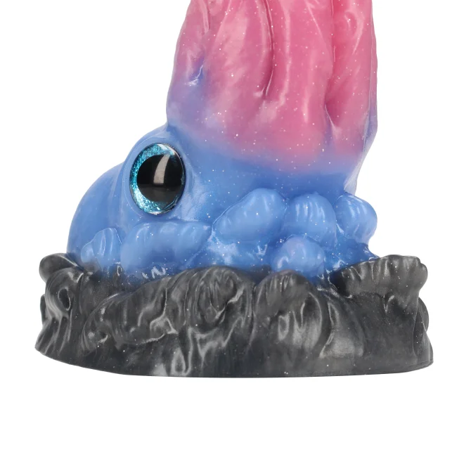 Kraken's Lick dildo - modro-růžová