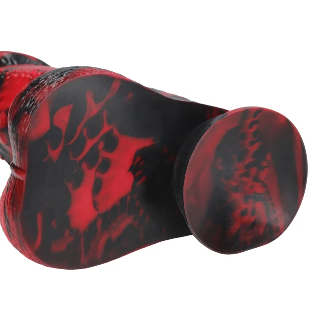 Infernal Demon dildo - červeno-černé