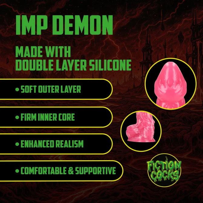 Imp Demon dildo - růžová