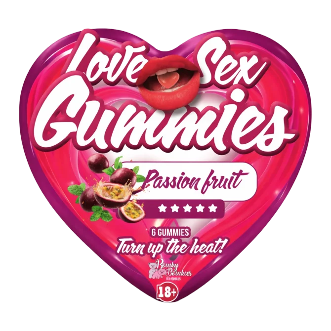 Love Sex Gummies - Passion Fruit 6 ks (doplněk stravy)