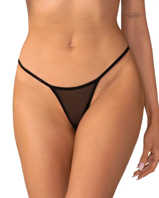 Obsessive tanga Ezmee černá