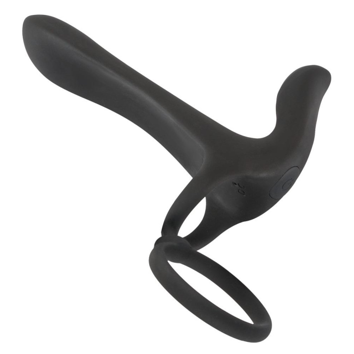 Black Velvets Párový vibrátor rozšiřující penis