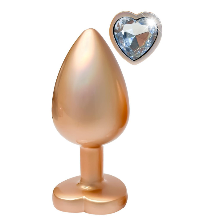 Gleaming Love Pearl gold anální kolík L