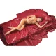 Fetish Lakované ložní prádlo - PVC prostěradlo 200x230 cm - červená