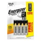 Energizer Alkaline Power baterie Mikrotužka AAA/4 3+1 zdarma