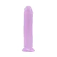 BASIC X Perry gelové dildo s přísavkou fialové vel. M