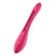Satisfyer Elastic game Multifunkční párový vibrátor - červený