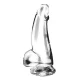 BASIC X Cesar transparentní penis s přísavkou S