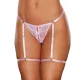 Allure - Say it with Garters tanga - růžová