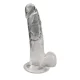 BASIC X Rocco transparentní penis s přísavkou XXS