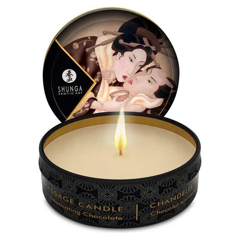 SHUNGA - masážní svíčka s vůní opojné čokolády 30ml