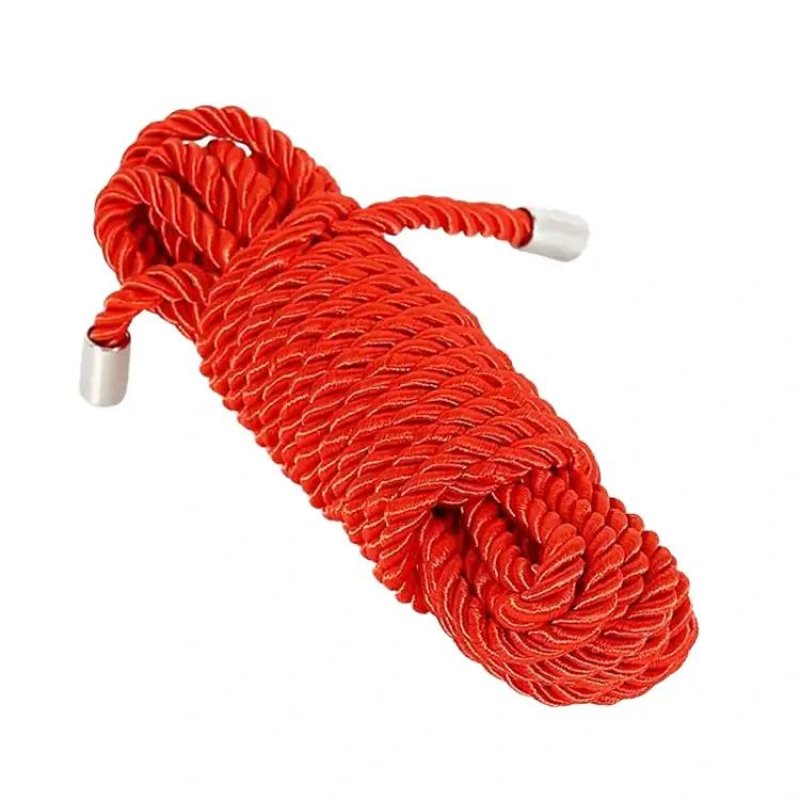 BASIC X BONDÁŽNÍ LANO Z POLYPROPYLENU 10 M ČERVENÉ
