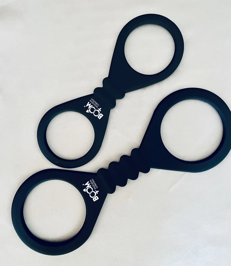 Silikonová erotická BDSM pouta BOOM na ruce a nohy